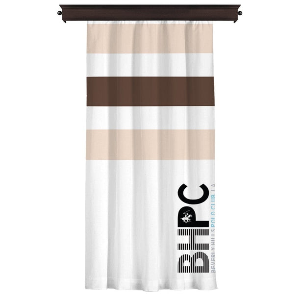 Draperie Beverly Hills Polo Club Crt 07-4 Maro / Alb, 140 x 260 cm (1)