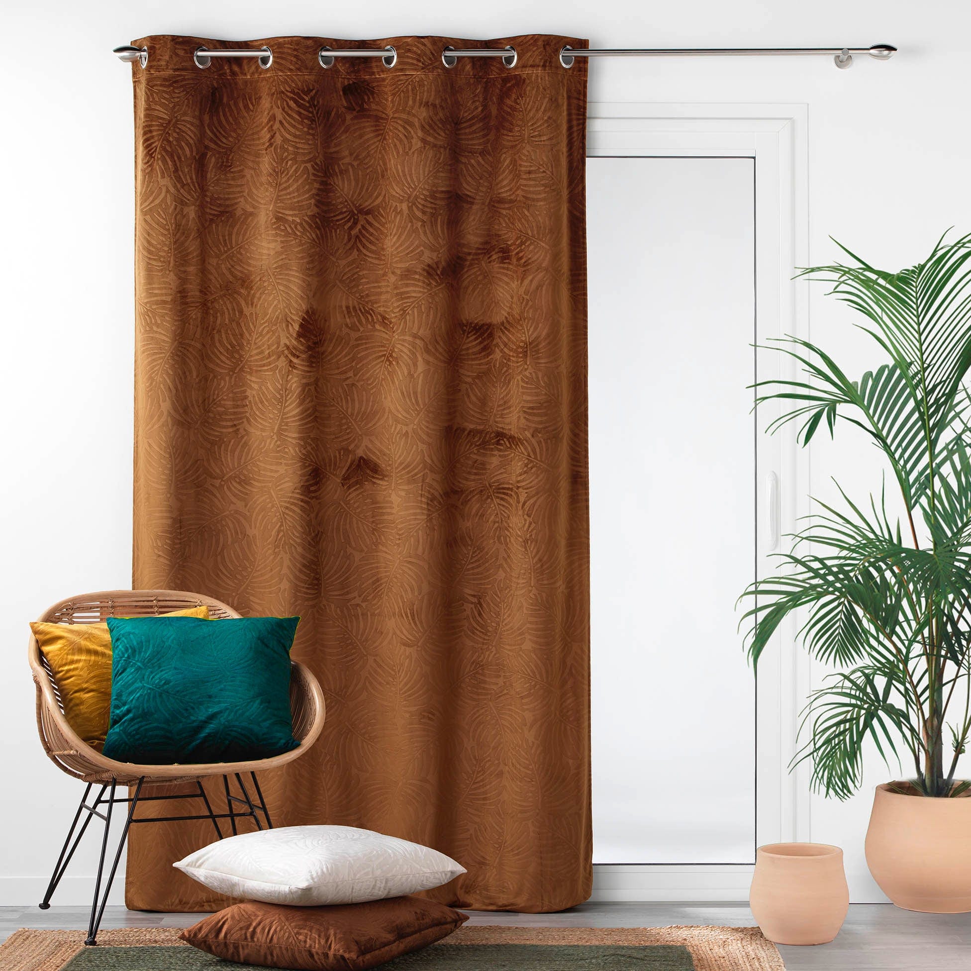 U10 Draperie Blackout Analia Camel, 140 x 240 cm