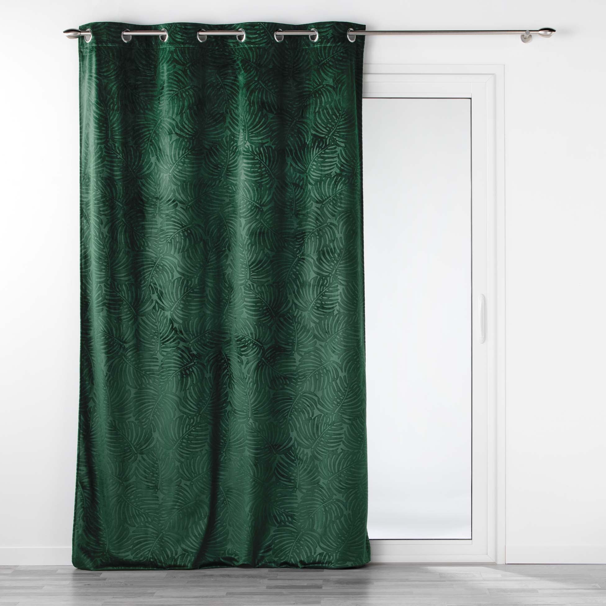 U10 Draperie Blackout Analia Verde Inchis, 140 x 240 cm