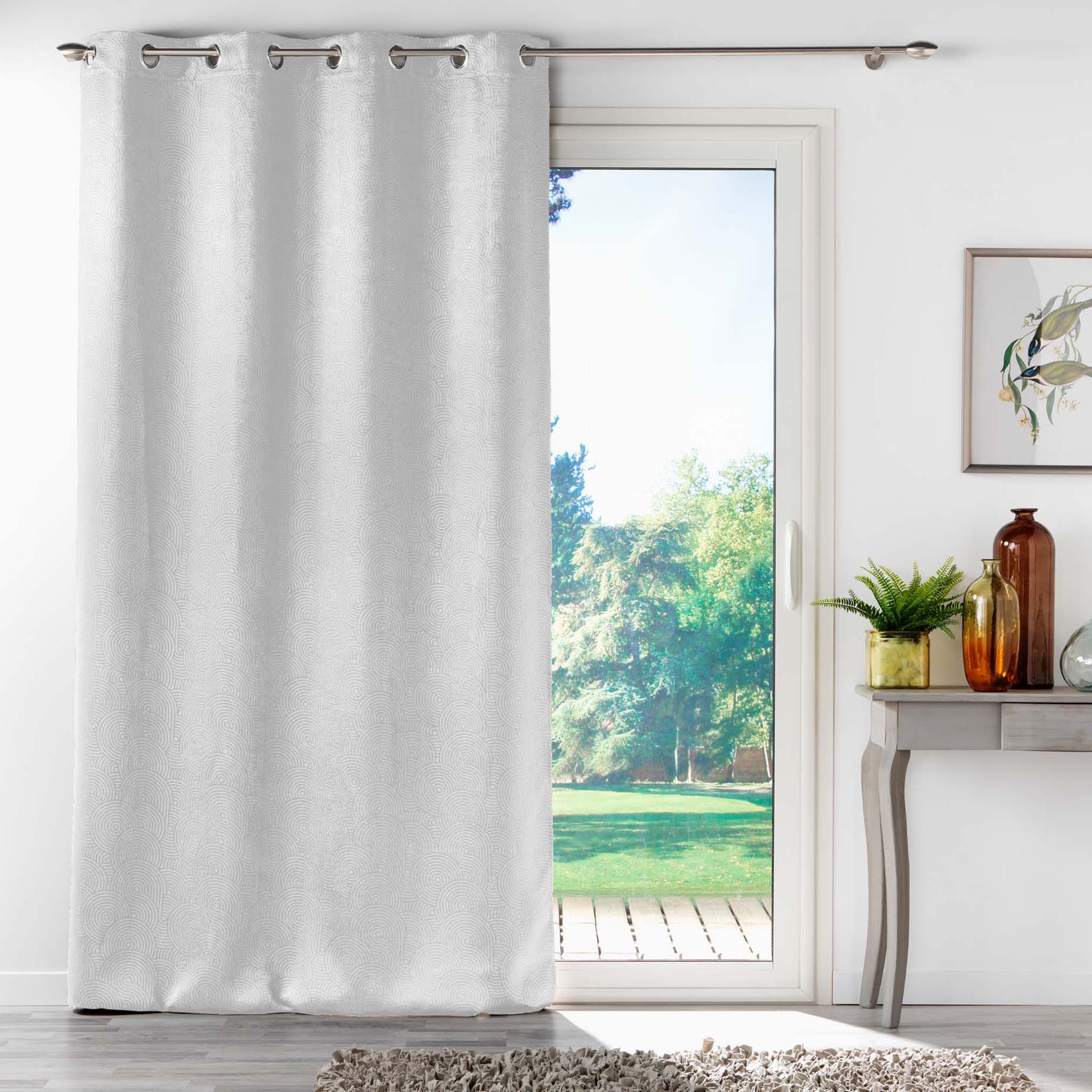 U10 Draperie Blackout Anthea Alb, 135 x 240 cm