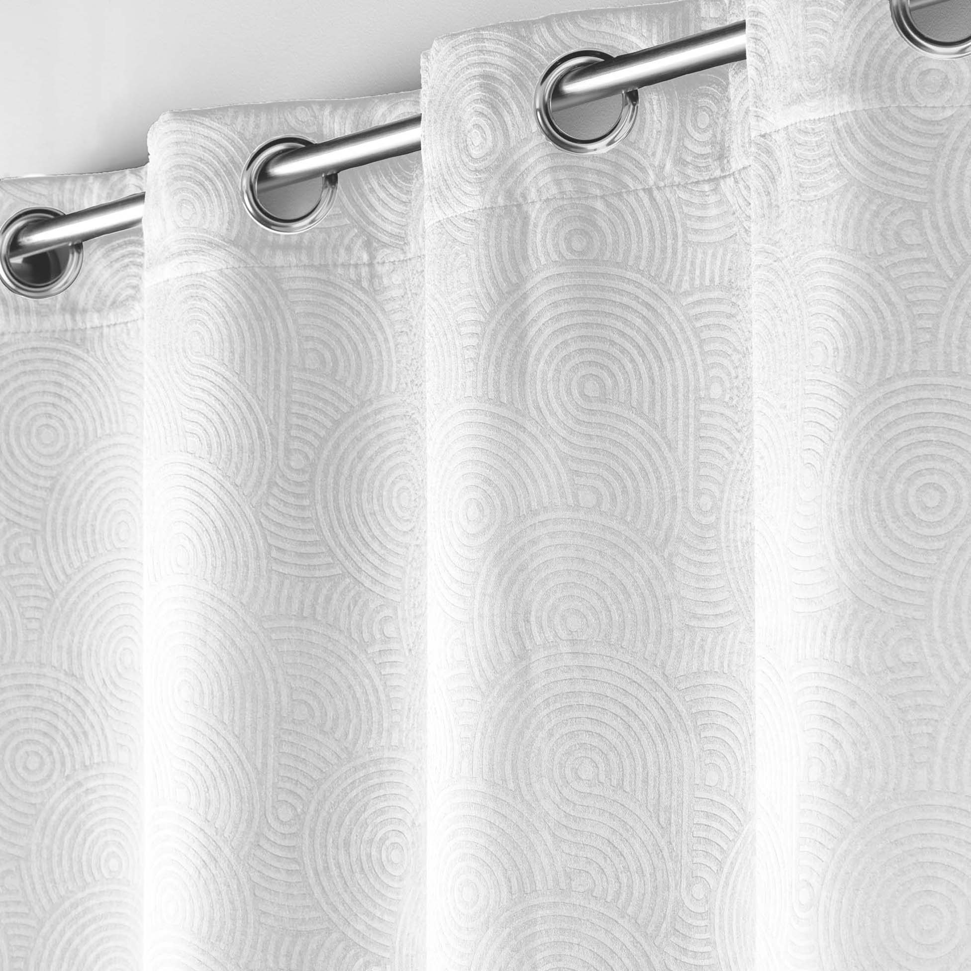 U10 Draperie Blackout Anthea Alb, 135 x 240 cm