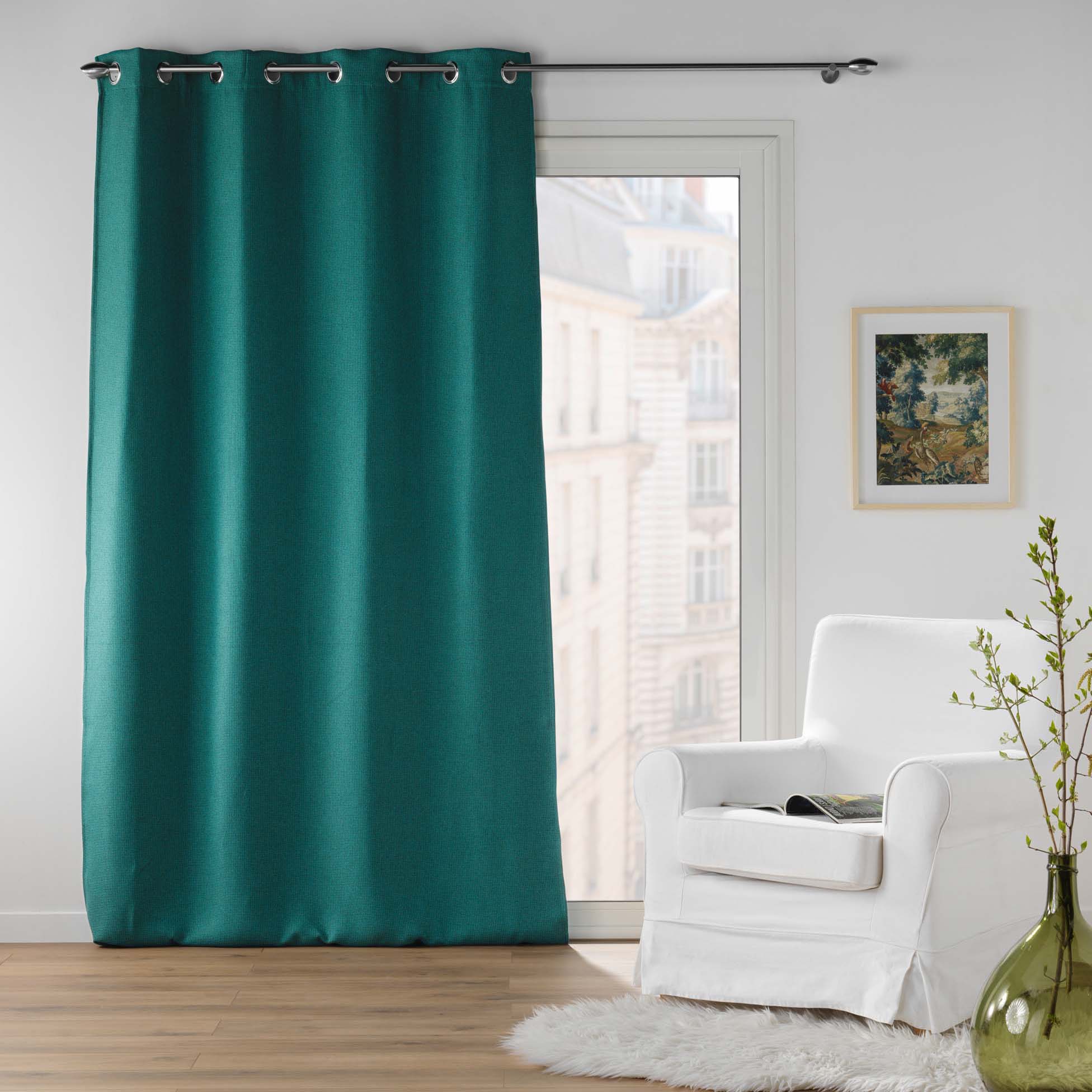 U10 Draperie Blackout Blake Albastru Inchis, 135 x 240 cm
