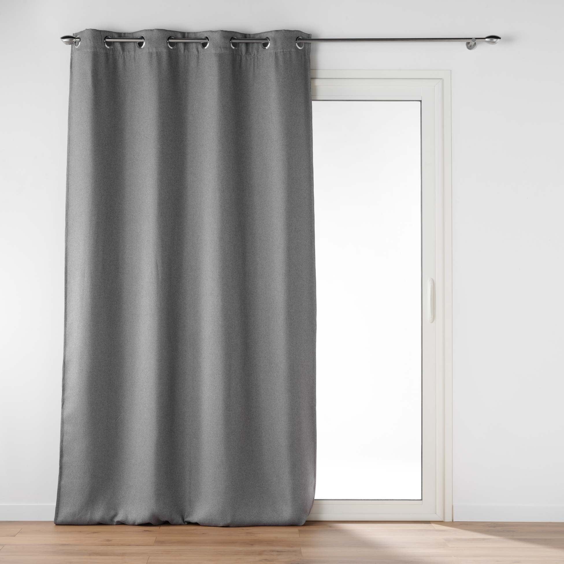 Draperie Blackout Blake Antracit, 135 x 240 cm