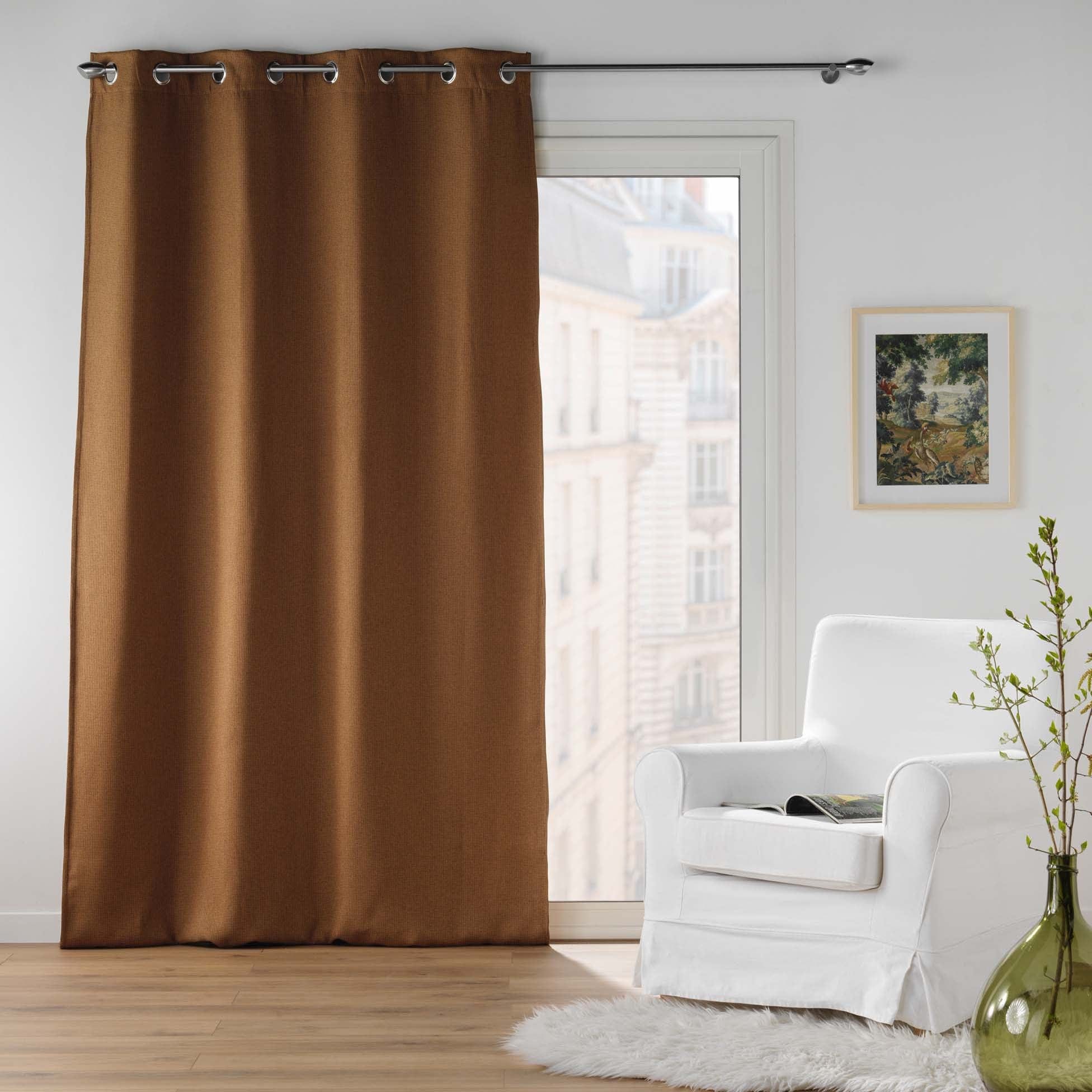 U10 Draperie Blackout Blake Camel, 135 x 240 cm