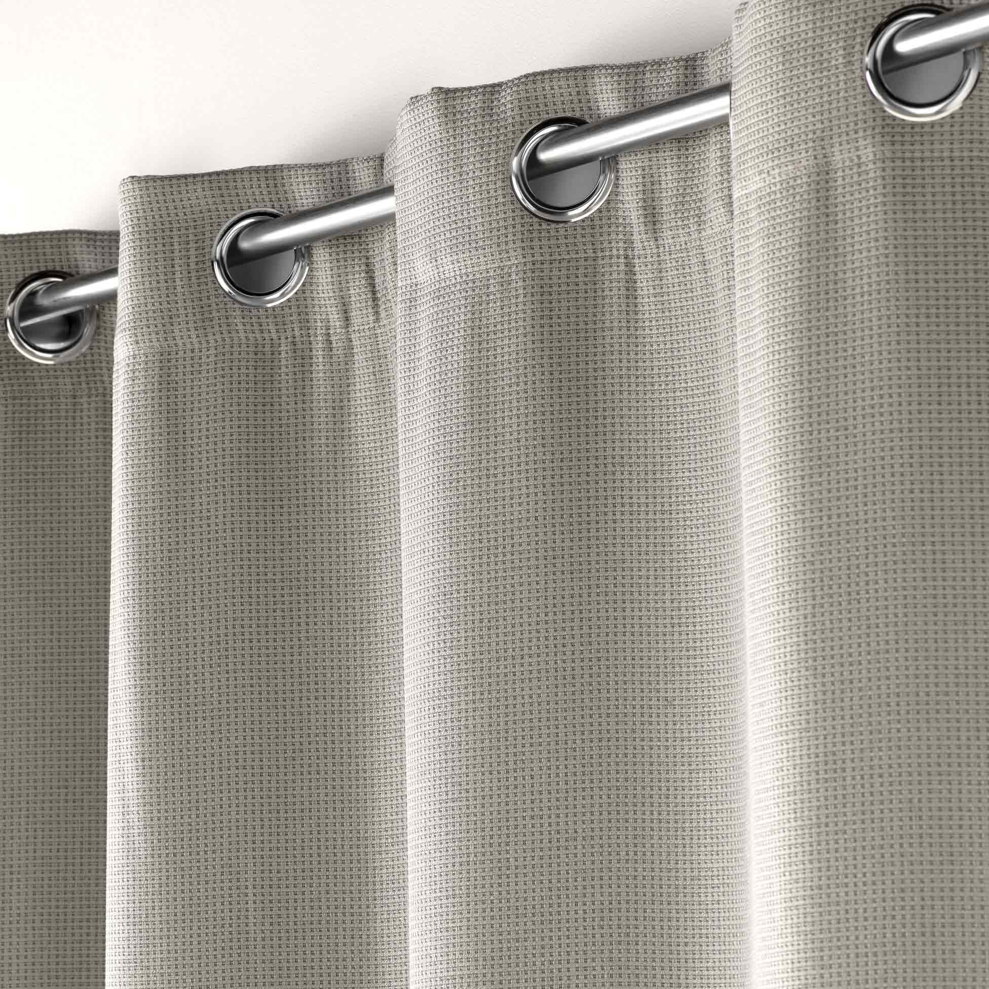 U10 Draperie Blackout Blake Gri, 135 x 240 cm