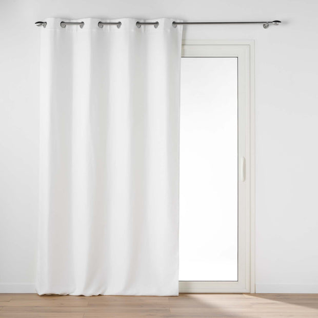 U10 Draperie Blackout Chinea Alb, 135 x 240 cm