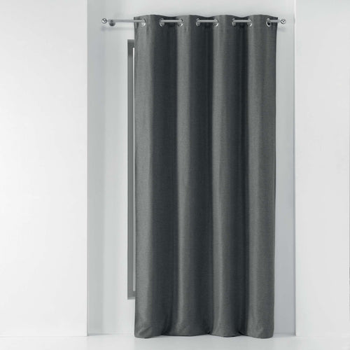 U10 Draperie Blackout Chinea Antracit, 135 x 240 cm