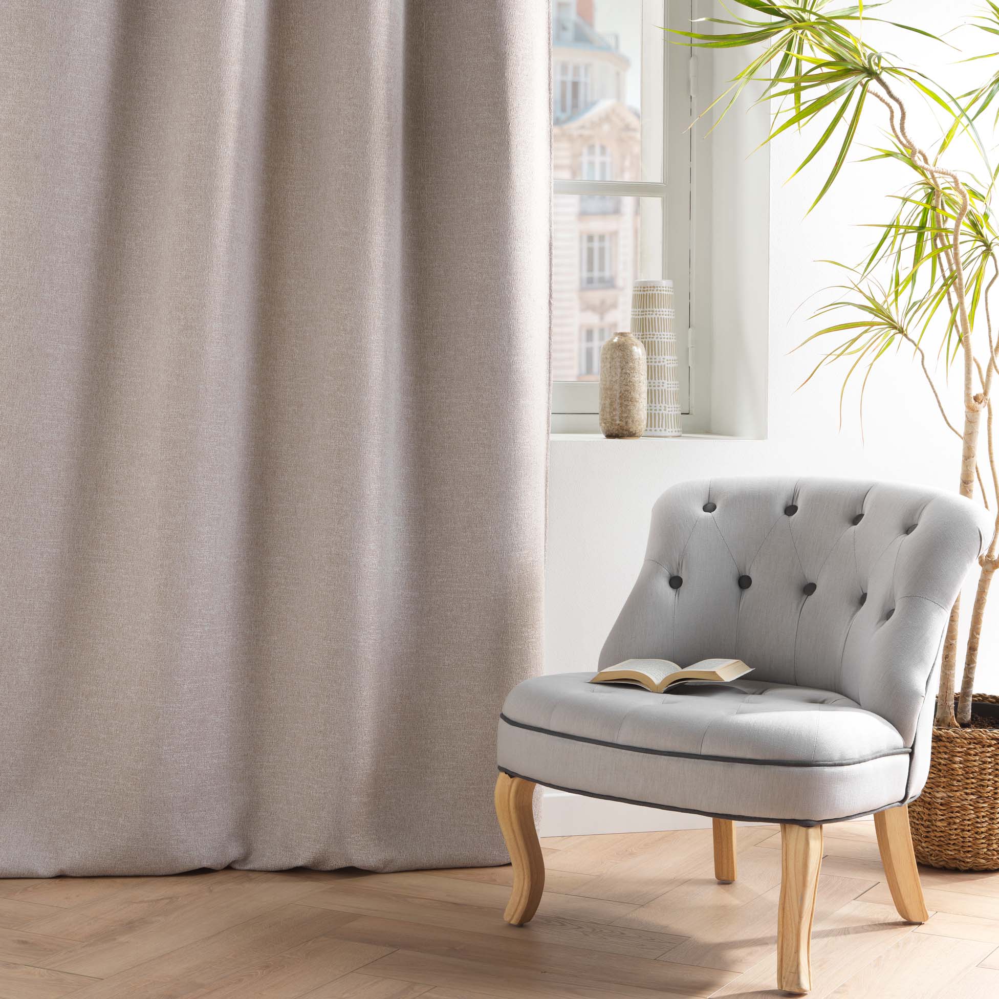 U10 Draperie Blackout Dusky Bej, 140 x 240 cm