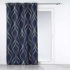 Draperie Blackout Elise Bleumarin / Auriu, 135 x 240 cm