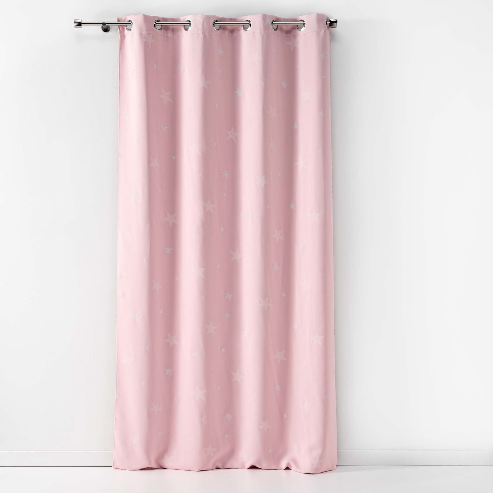 U10 Draperie Blackout Fluo Night Roz, 140 x 240 cm