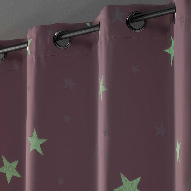 U10 Draperie Blackout Fluo Night Roz, 140 x 240 cm