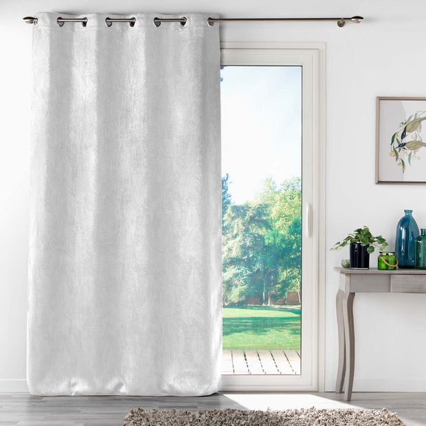 Draperie Blackout Melodie Alb, 135 x 280 cm (1)