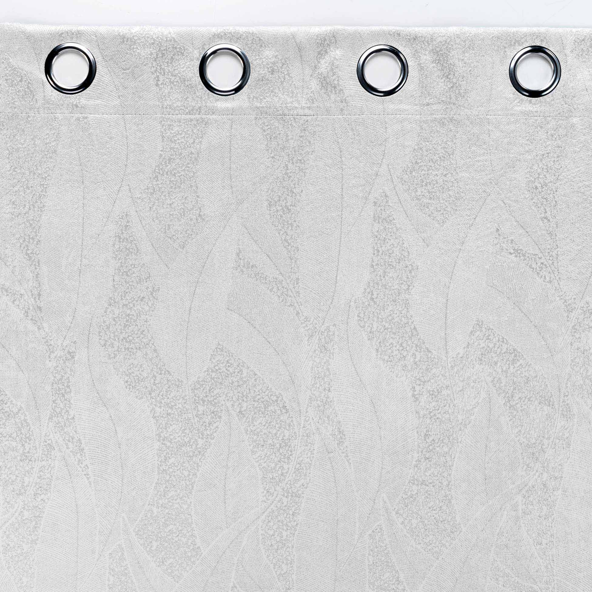 U10 Draperie Blackout Melodie Alb, 135 x 280 cm