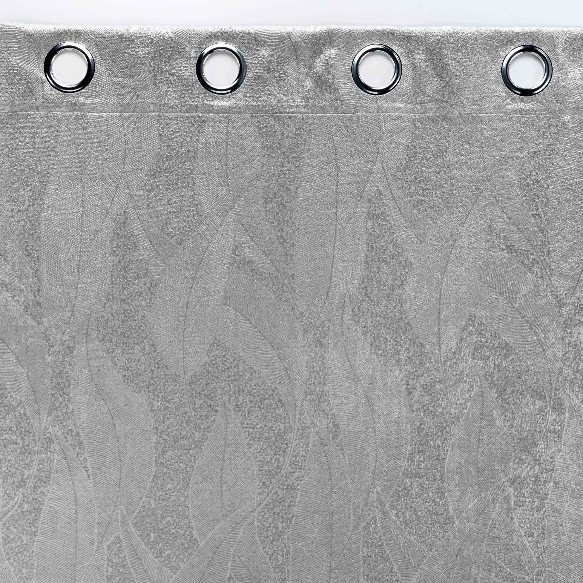 U10 Draperie Blackout Melodie Gri, 135 x 240 cm