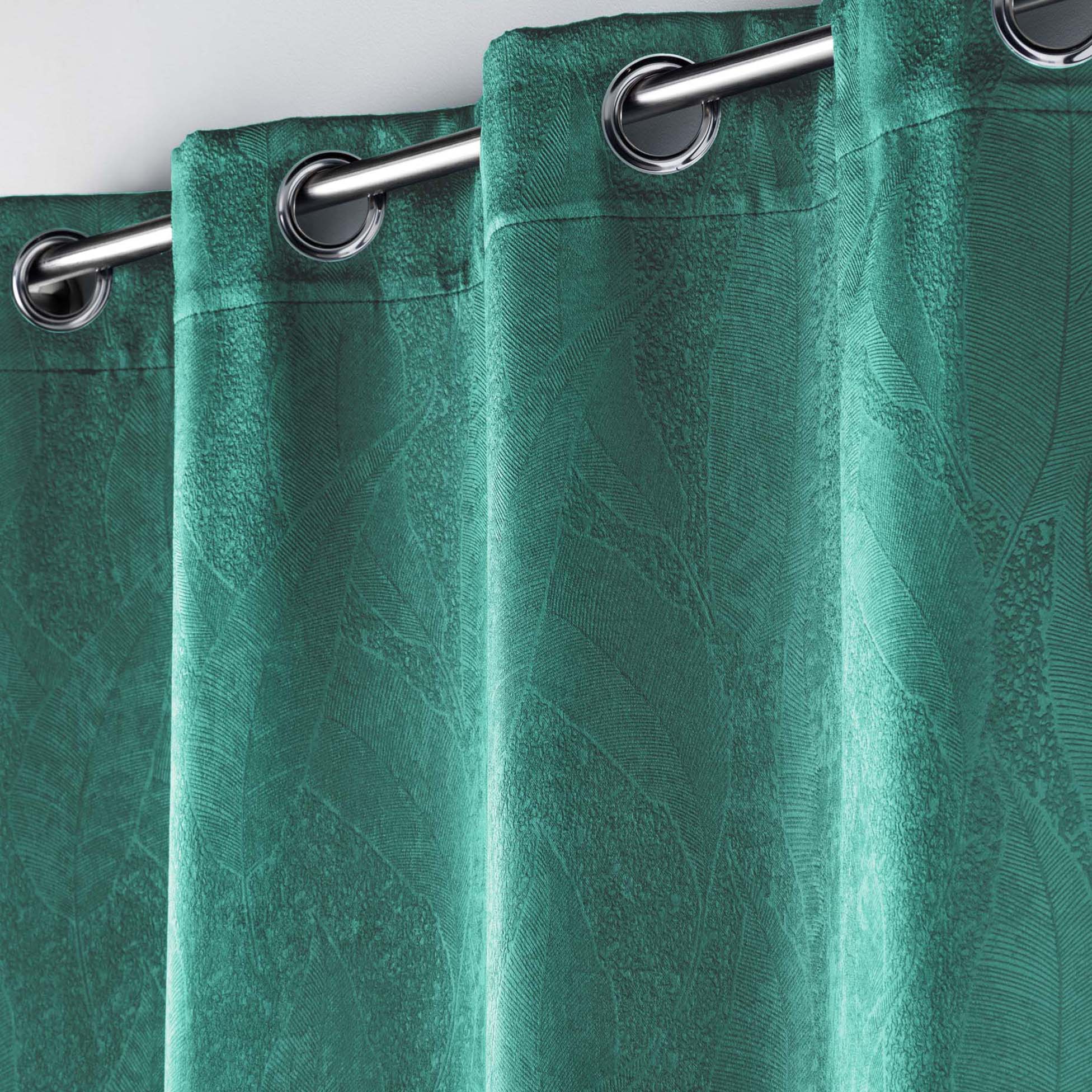 U10 Draperie Blackout Melodie Verde, 135 x 280 cm