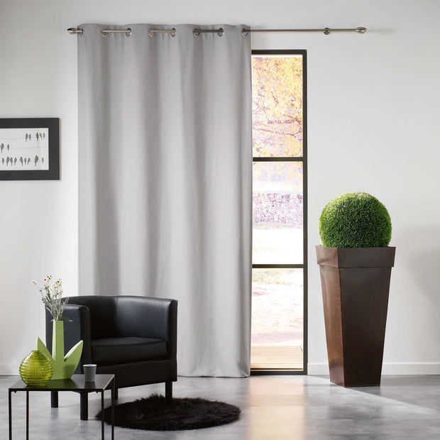 U10 Draperie Blackout Mezzo Gri, 140 x 240 cm
