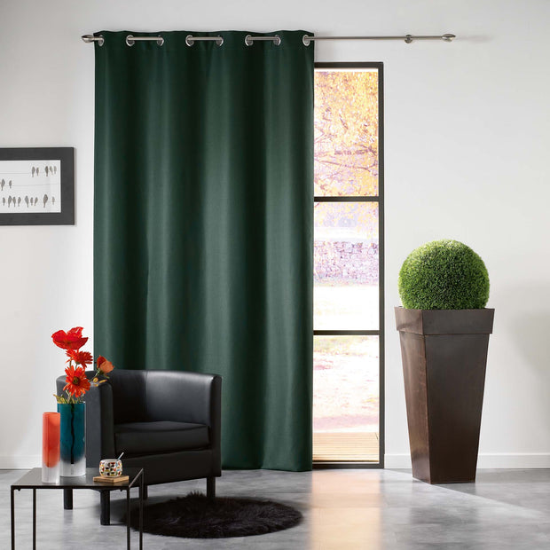 U10 Draperie Blackout Mezzo Verde, 140 x 240 cm