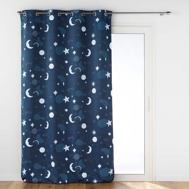 U10 Draperie Blackout Moonlight Albastru Inchis, 140 x 260 cm