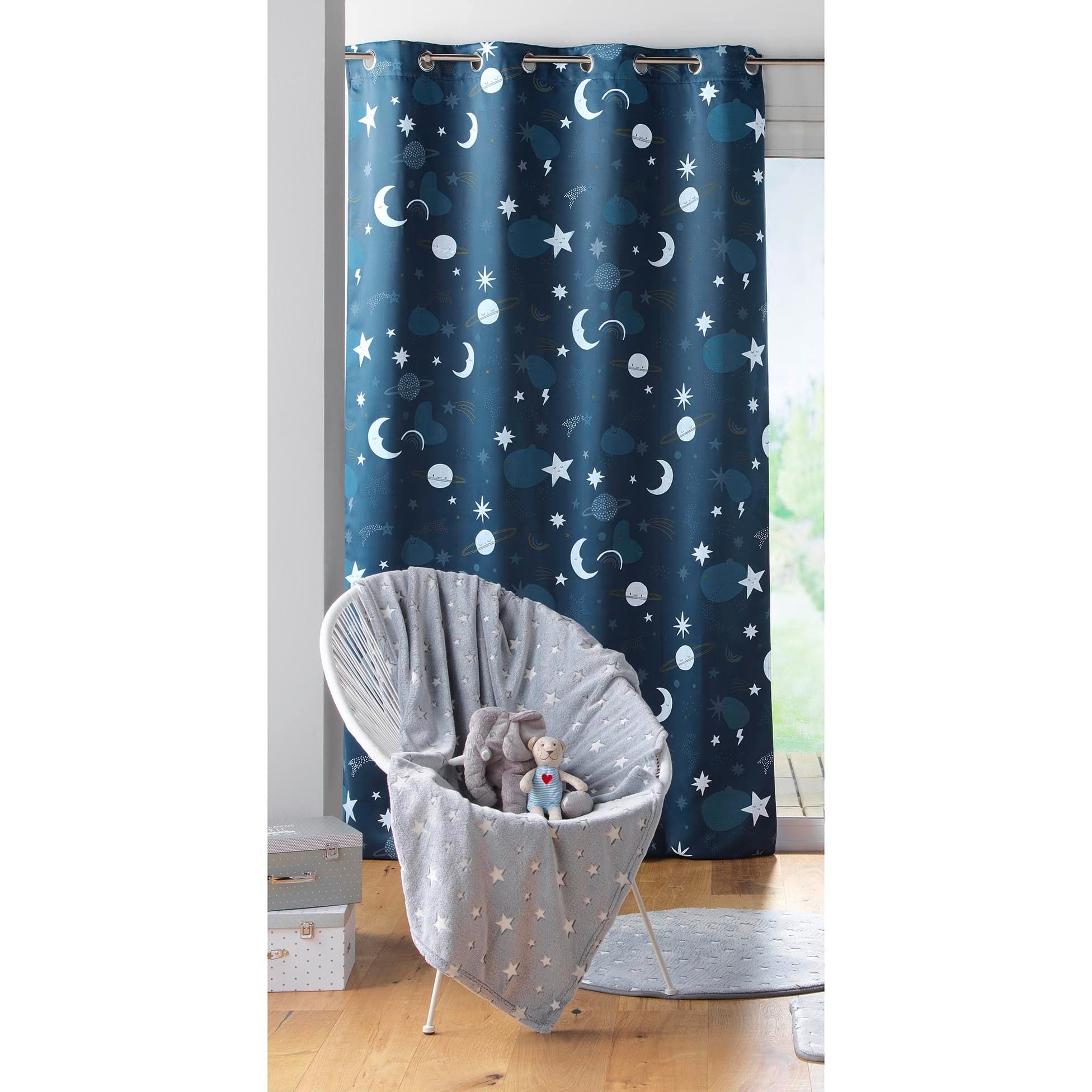 U10 Draperie Blackout Moonlight Albastru Inchis, 140 x 260 cm