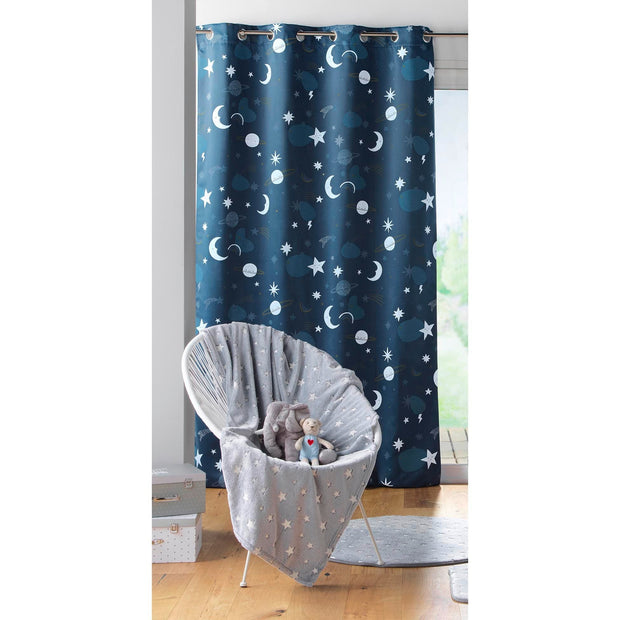 U10 Draperie Blackout Moonlight Albastru Inchis, 140 x 260 cm