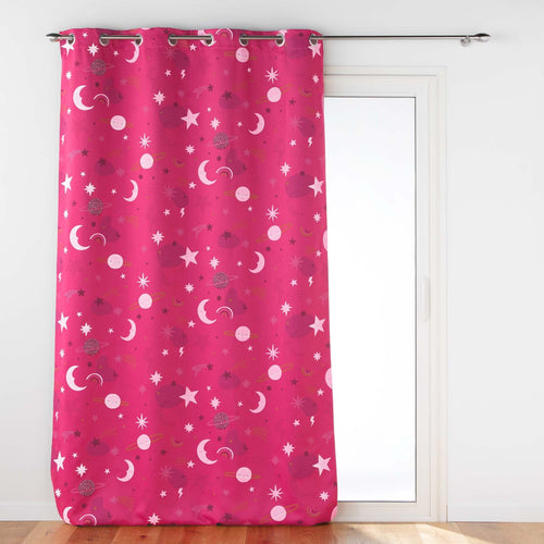 U10 Draperie Blackout Moonlight Fucsia, 140 x 260 cm