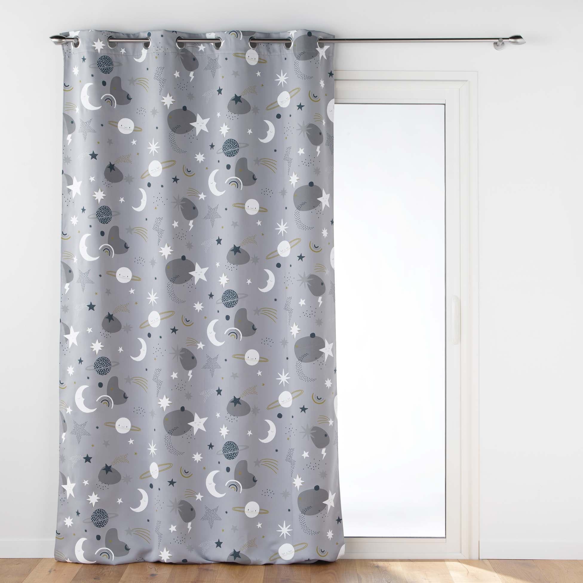 U10 Draperie Blackout Moonlight Gri, 140 x 260 cm