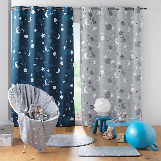 U10 Draperie Blackout Moonlight Gri, 140 x 260 cm