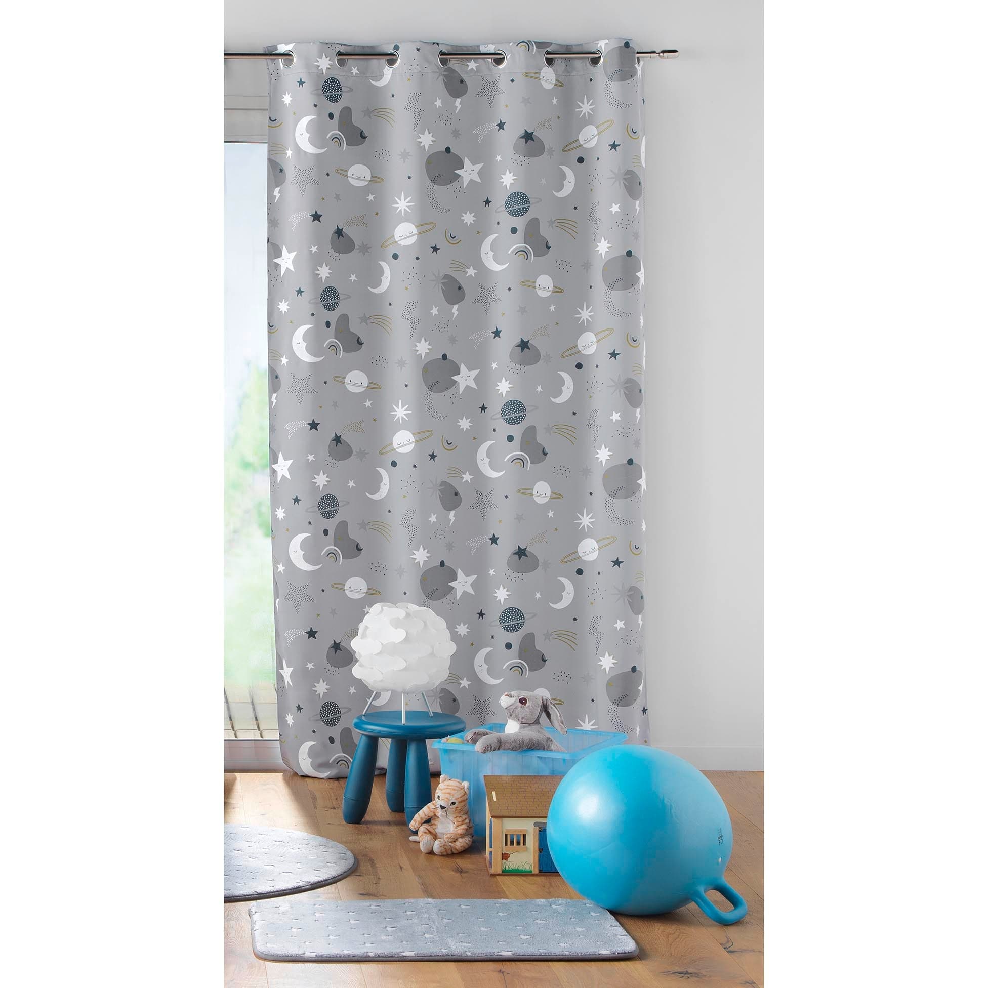 U10 Draperie Blackout Moonlight Gri, 140 x 260 cm