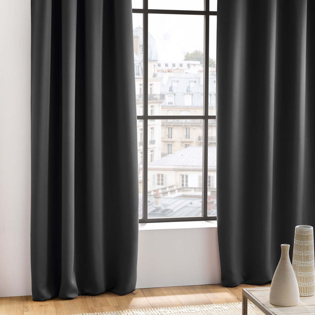 U10 Draperie Blackout Occult Antracit, 135 x 280 cm