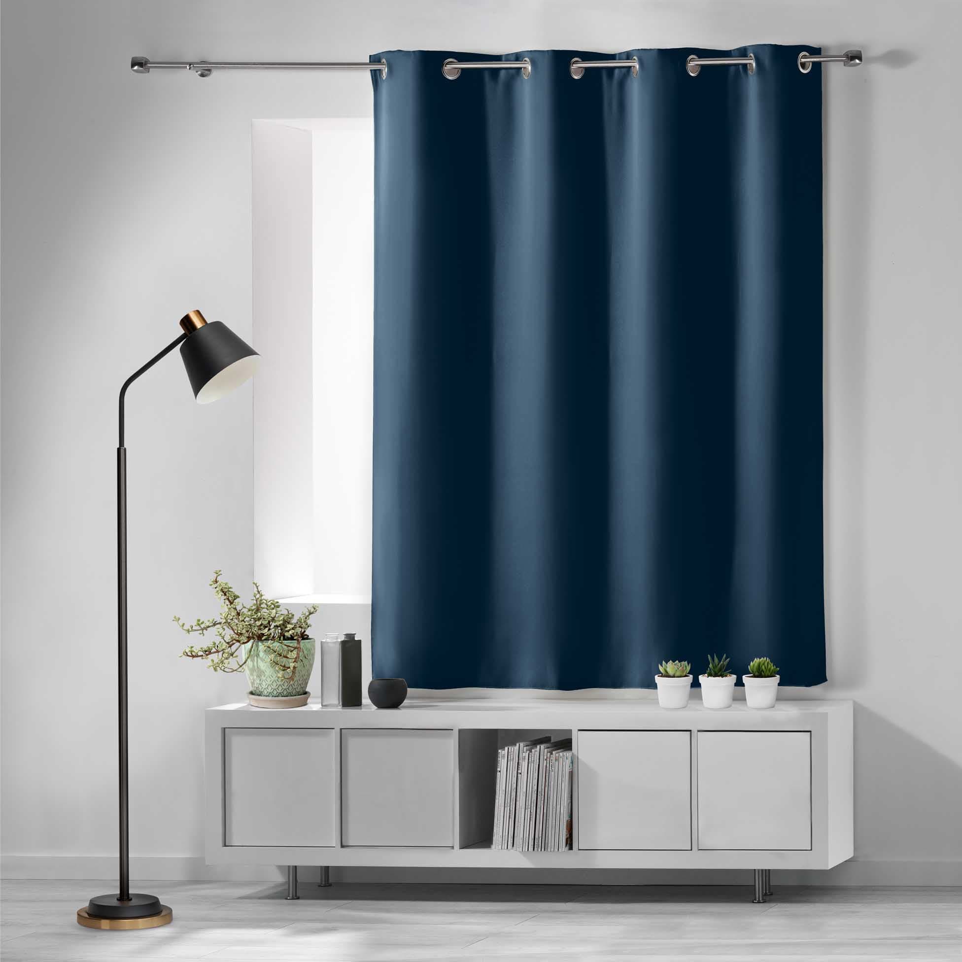 U10 Draperie Blackout Occult Bleumarin, 135 x 180 cm