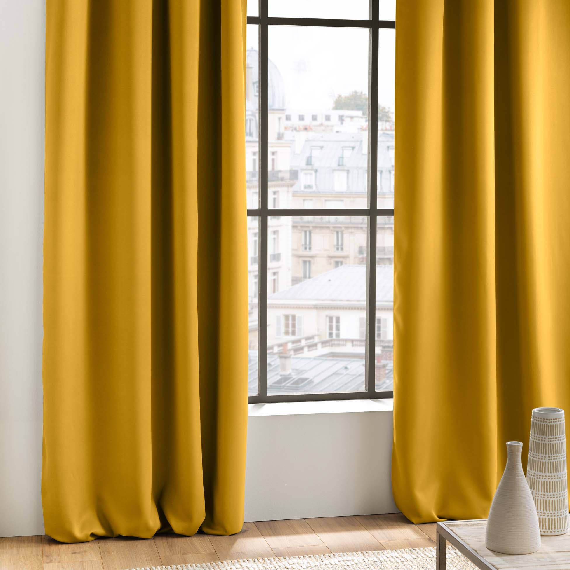 U10 Draperie Blackout Occult Caramiziu, 135 x 280 cm