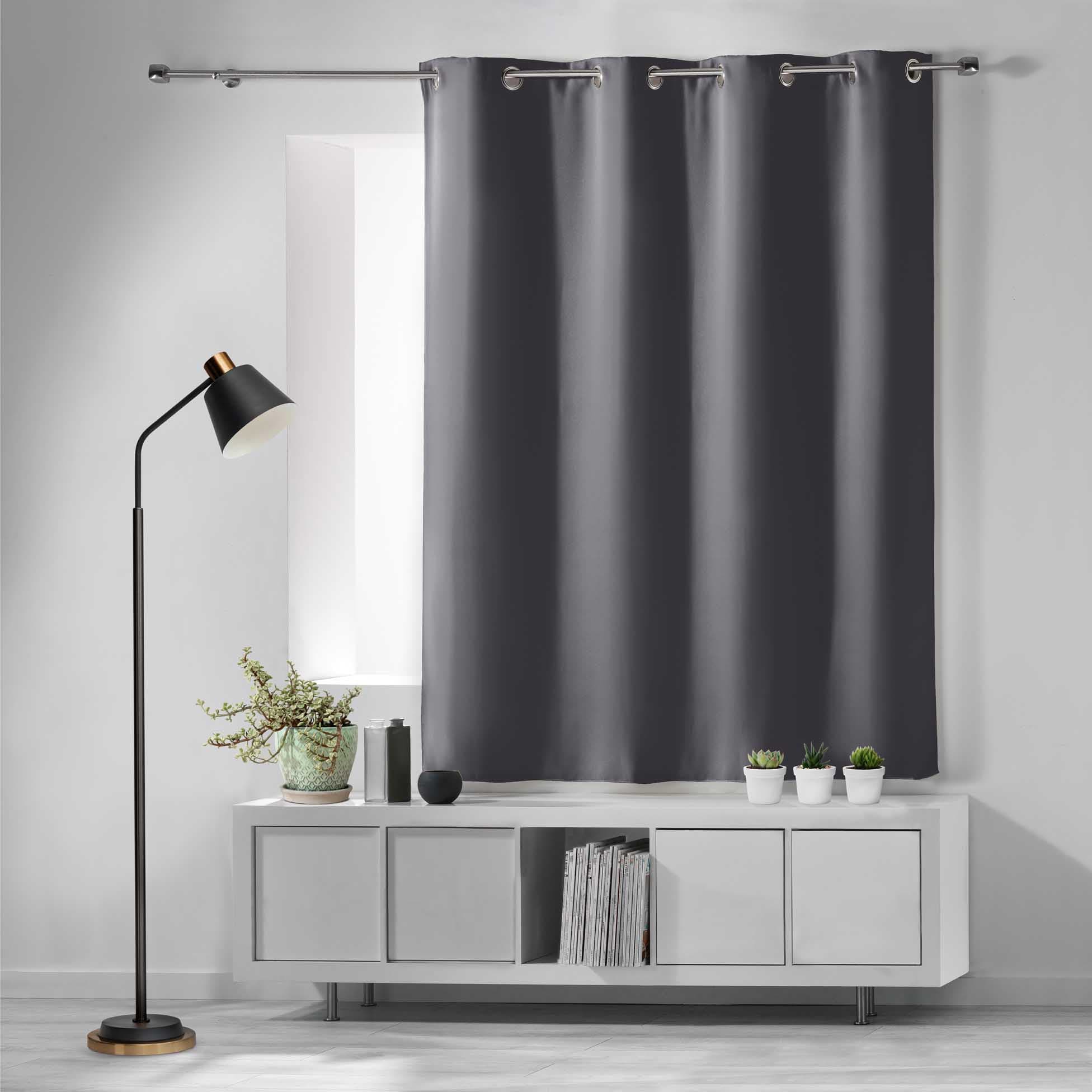 U10 Draperie Blackout Occult Grafit, 135 x 180 cm