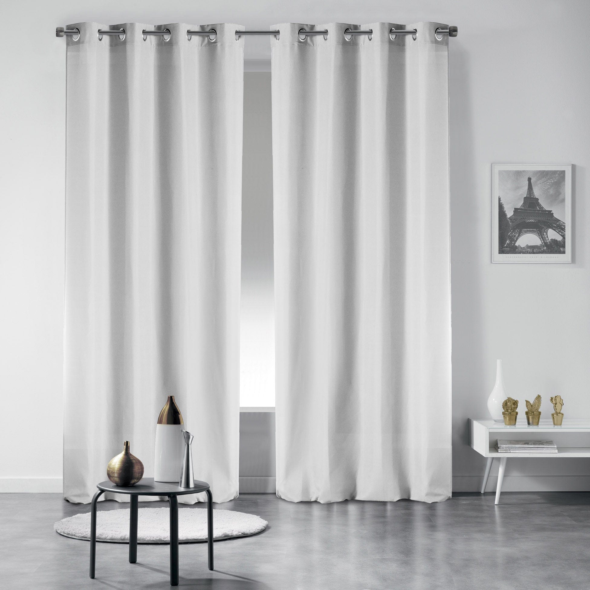 U10 Draperie Blackout Occult Gri Deschis, 135 x 240 cm
