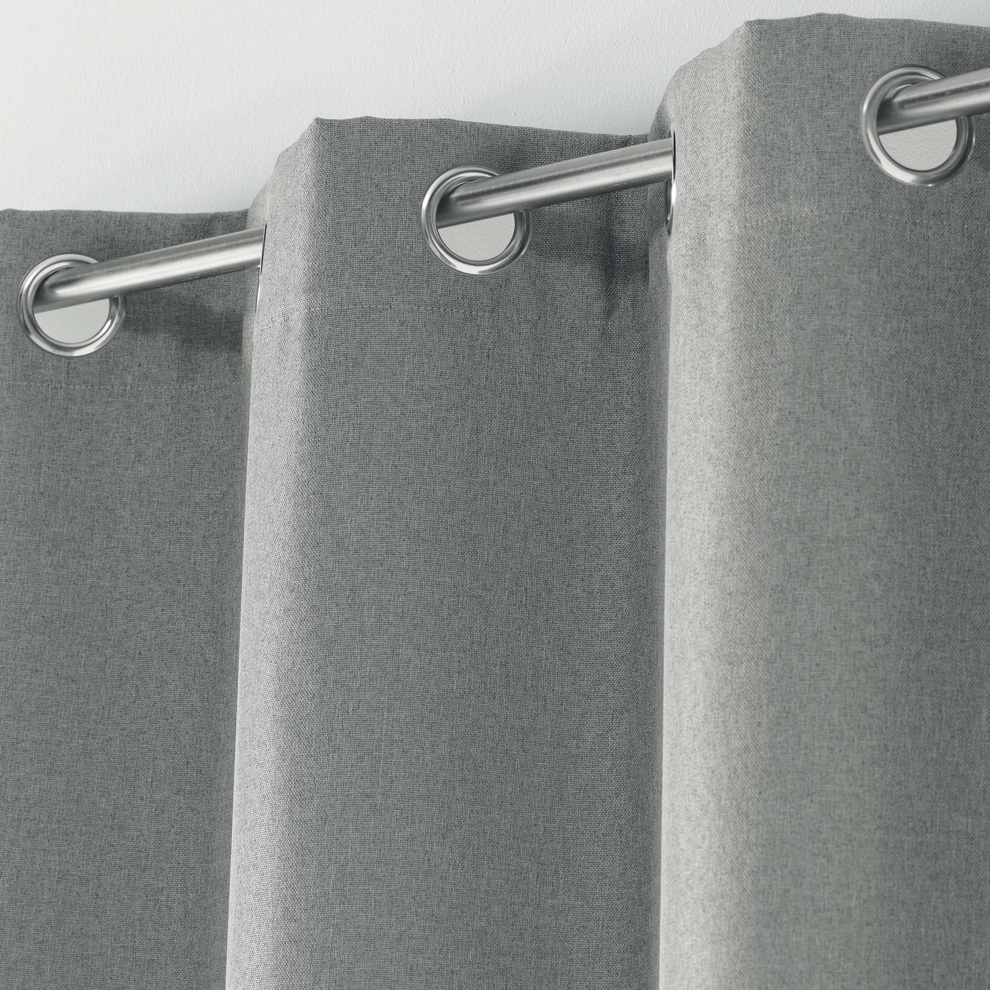 U10 Draperie Blackout Tissea Gri, 135 x 240 cm