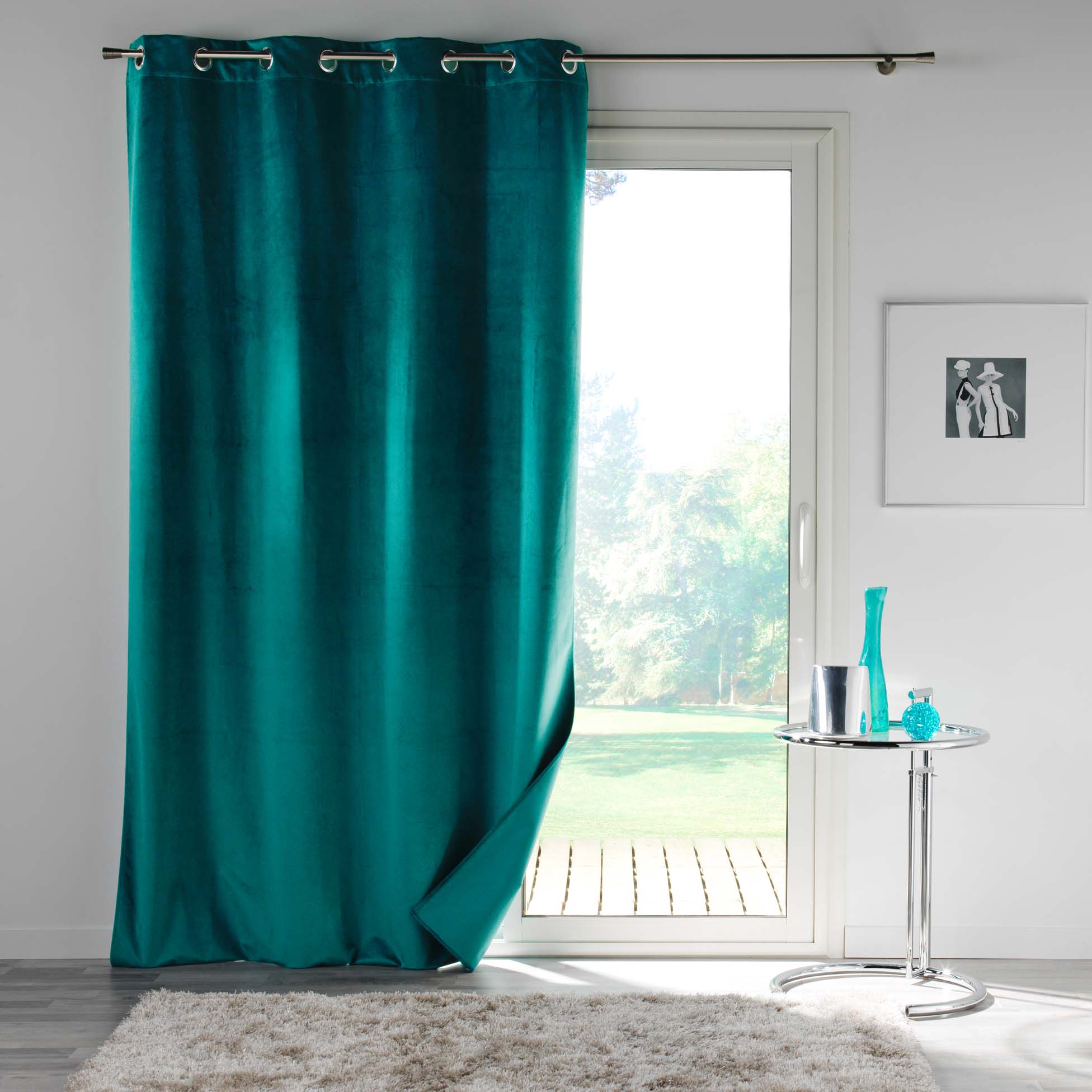 U10 Draperie Blackout Velounight Verde, 135 x 260 cm