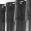 U10 Draperie Caresse Velvet Antracit, 140 x 240 cm