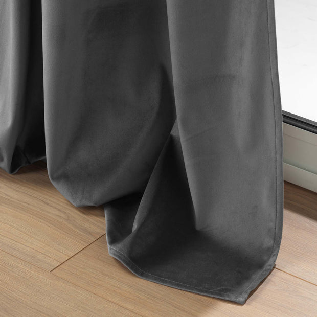 Draperie Caresse Velvet Antracit, 140 x 240 cm (4)