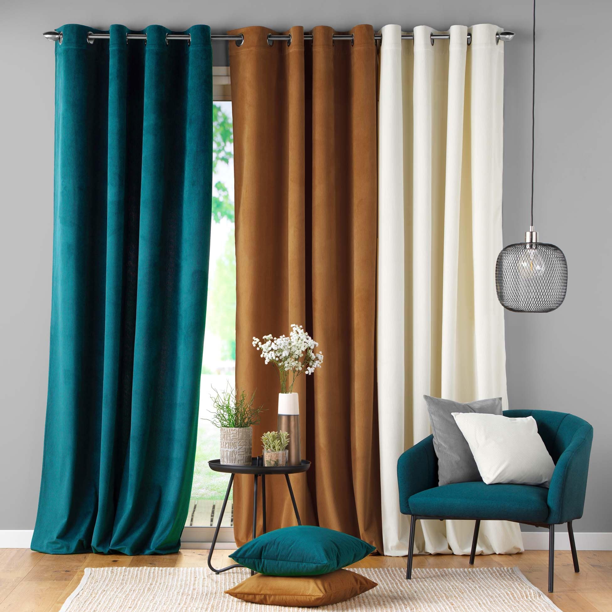 U10 Draperie Casual Velvet Camel, 140 x 260 cm
