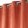 U10 Draperie Casual Velvet Caramiziu, 140 x 260 cm