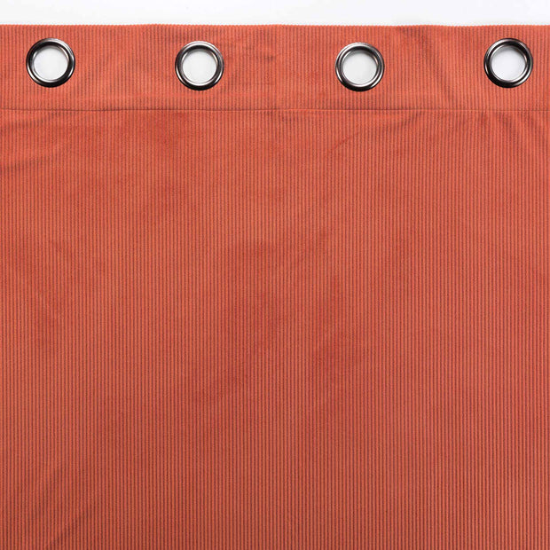 U10 Draperie Casual Velvet Caramiziu, 140 x 260 cm