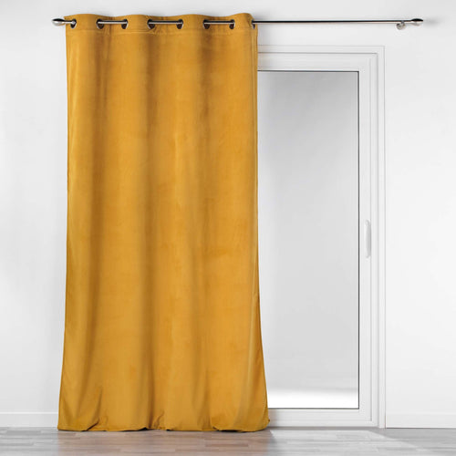 U10 Draperie Casual Velvet Ecru, 140 x 260 cm