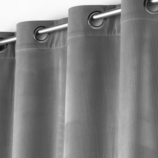 U10 Draperie Casual Velvet Gri, 140 x 260 cm