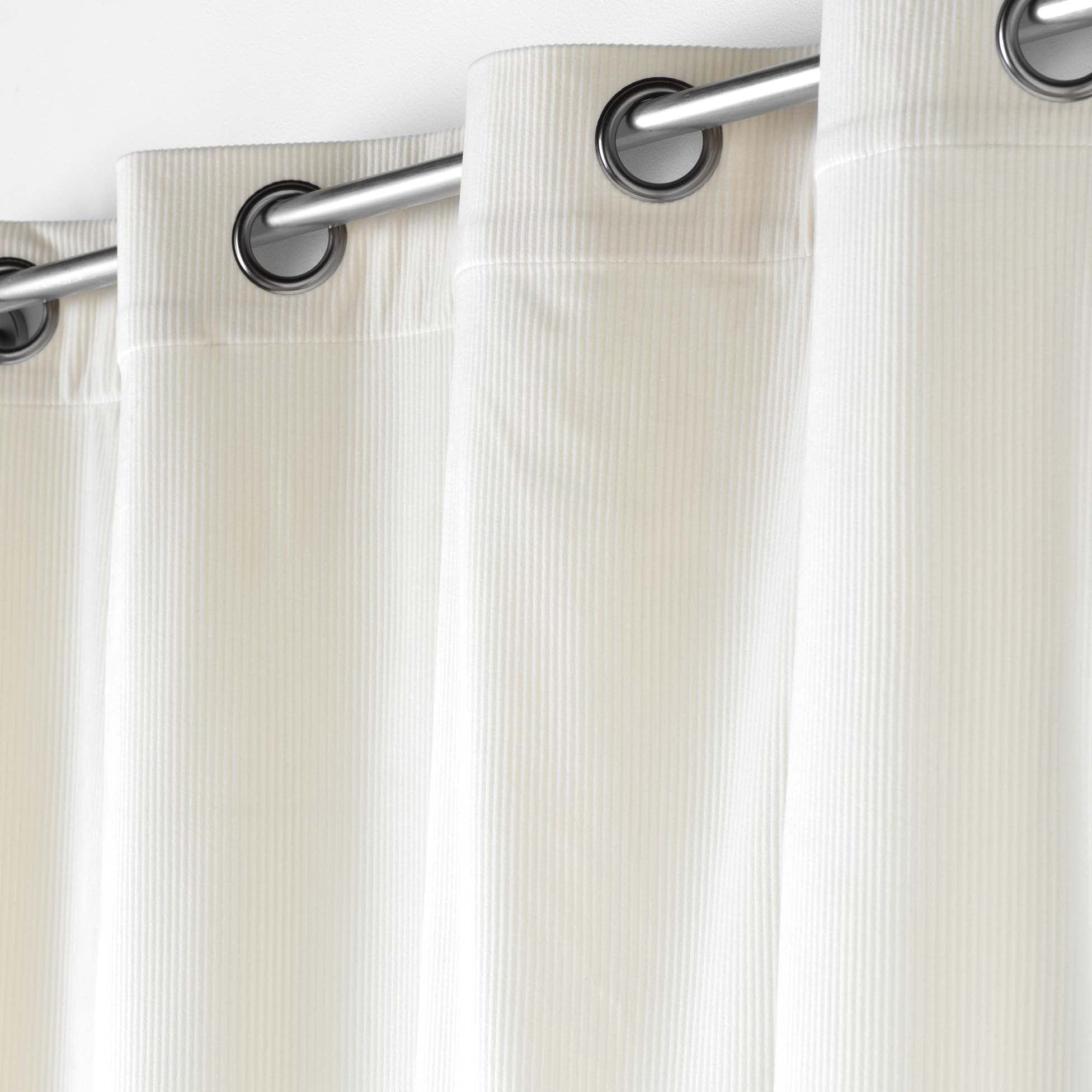 U10 Draperie Casual Velvet Ivoir, 140 x 260 cm