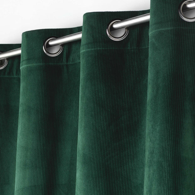 U10 Draperie Casual Velvet Verde Inchis, 140 x 260 cm