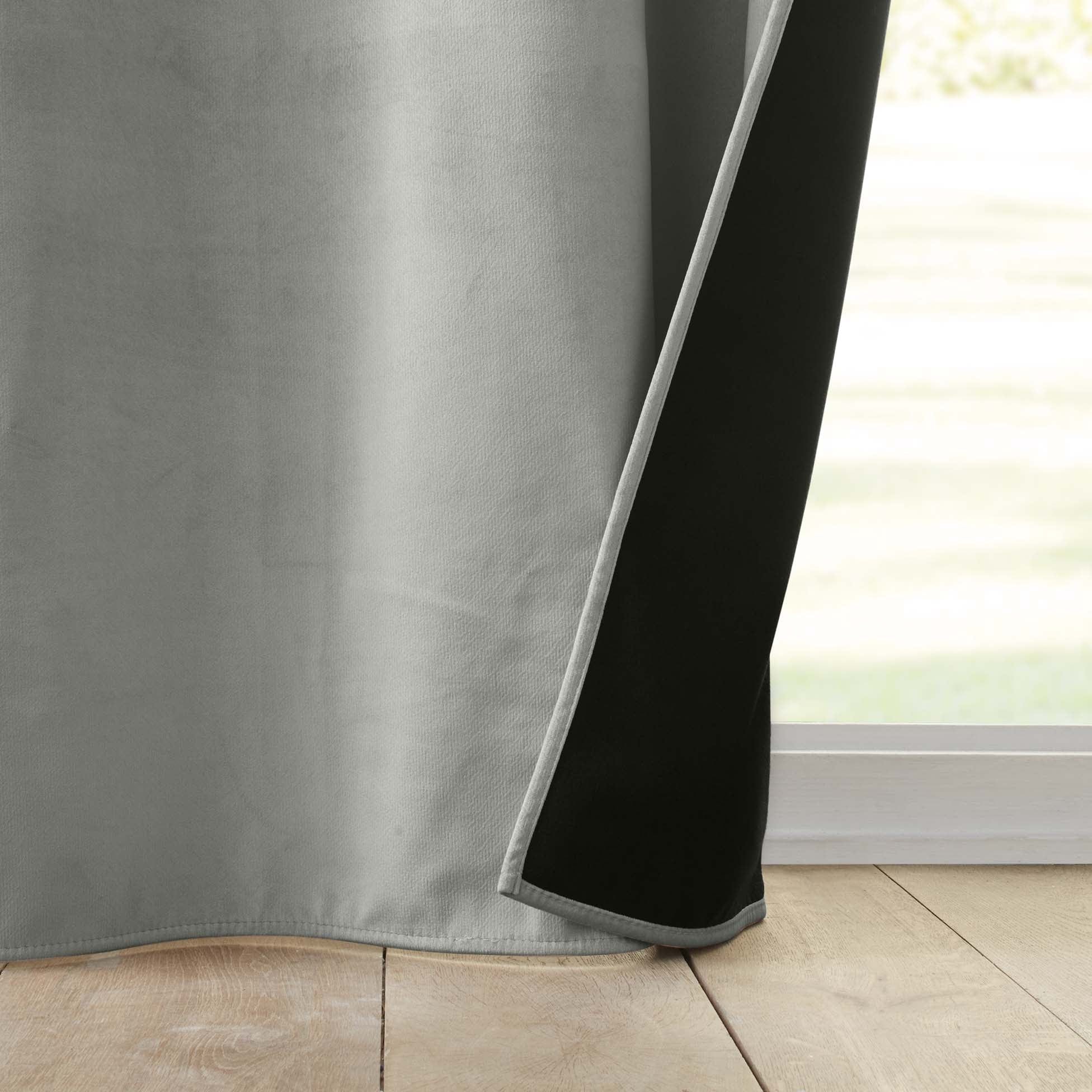 U10 Draperie Polarchic Velvet Gri, 140 x 260 cm