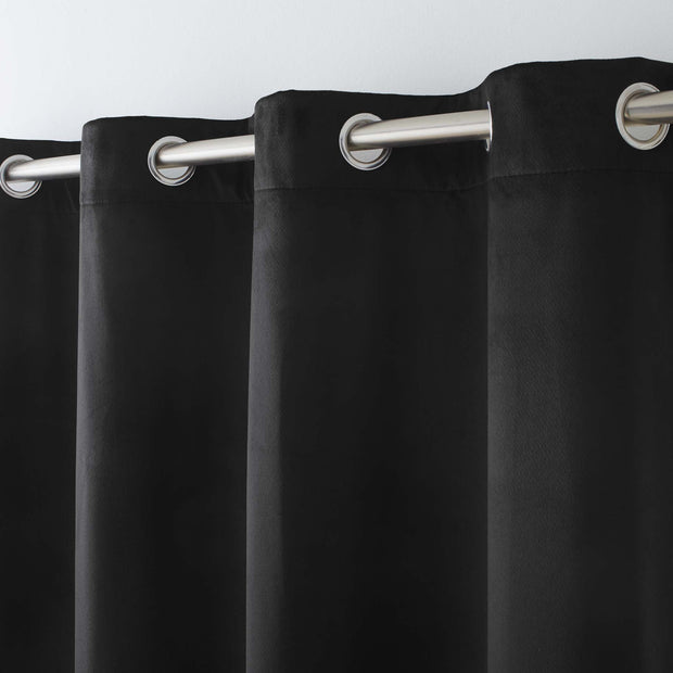 U10 Draperie Polarchic Velvet Negru, 140 x 260 cm