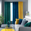 U10 Draperie Veloutea Velvet Galben, 140 x 240 cm