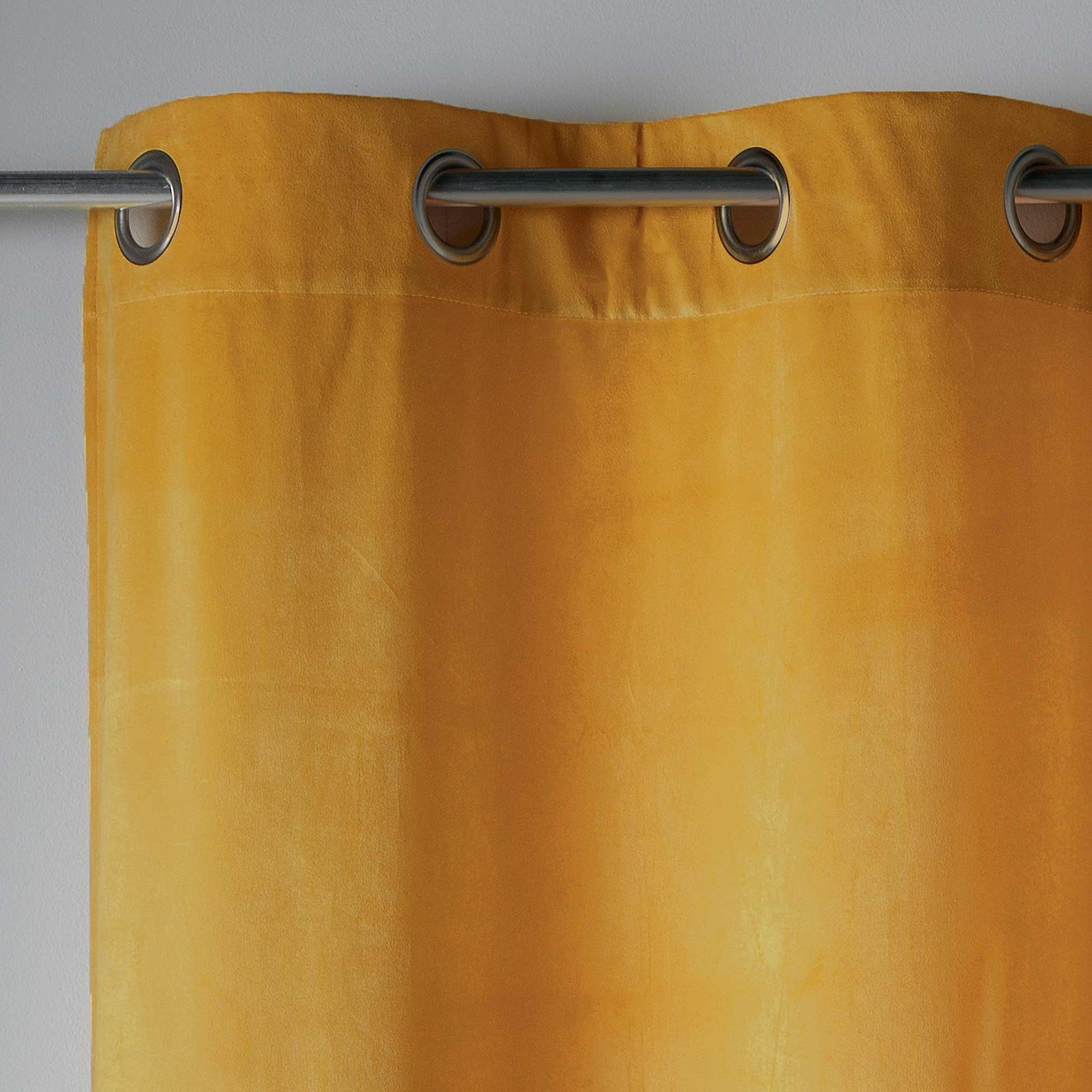 U10 Draperie Velvetine Velvet Galben, 140 x 240 cm