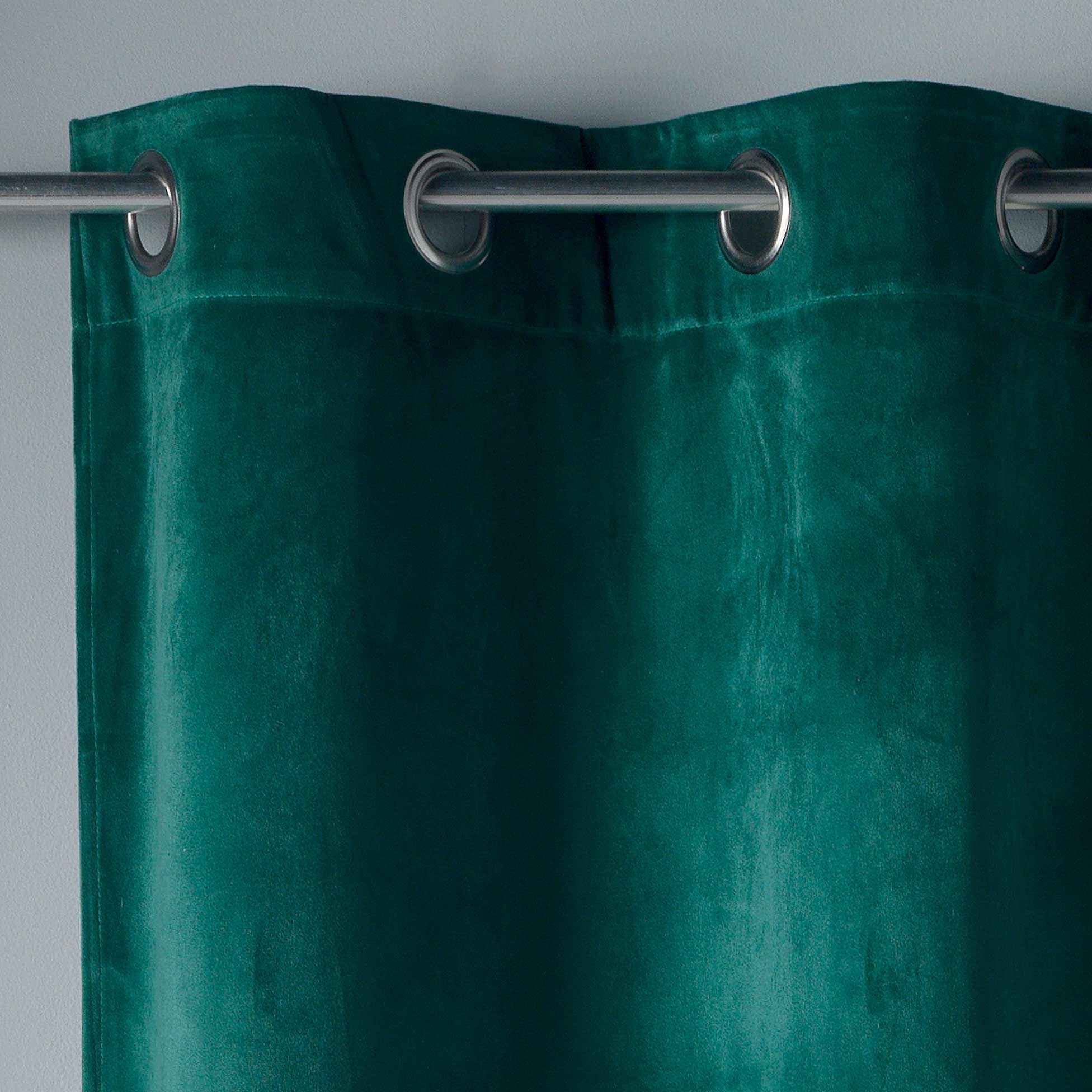 U10 Draperie Velvetine Velvet Petrol, 140 x 240 cm