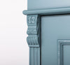 Szel Mob Dulap din lemn de brad cu 1 usa, Pasy PS244, Gri Bleu Antichizat P008A, l85xA58xH180 cm